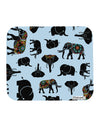 Mixed Elephants AOP Mousepad All Over Print-TooLoud-White-Davson Sales