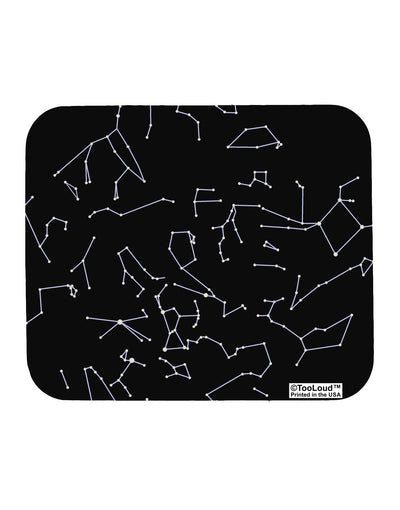 Constellations Black All Over Mousepad All Over Print-TooLoud-White-Davson Sales