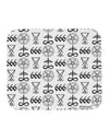 Satanic Symbols Mousepad All Over Print-TooLoud-White-Davson Sales