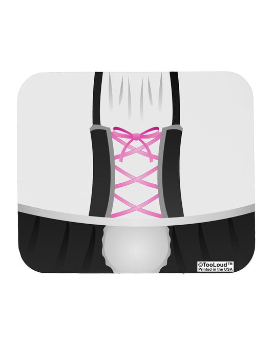 Dirndl Costume Black Mousepad All Over Print by TooLoud-TooLoud-White-Davson Sales
