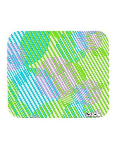 Geometric Circles Pattern AOP Mousepad All Over Print by TooLoud-TooLoud-White-Davson Sales