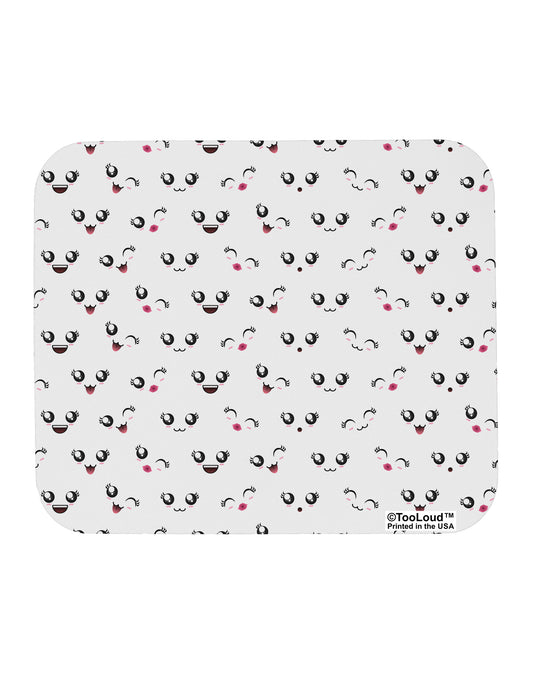 Kyu-T Faces AOP Mousepad All Over Print by TooLoud-TooLoud-White-Davson Sales