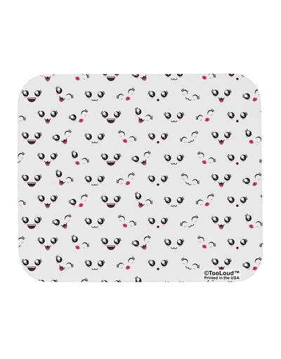 Kyu-T Faces AOP Mousepad All Over Print by TooLoud-TooLoud-White-Davson Sales