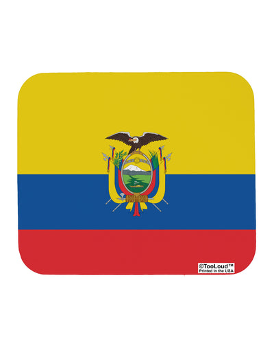 Ecuador Flag AOP Mousepad All Over Print-TooLoud-White-Davson Sales