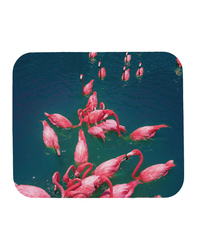 Bright Pink Painted Flamingos Mousepad All Over Print-TooLoud-White-Davson Sales