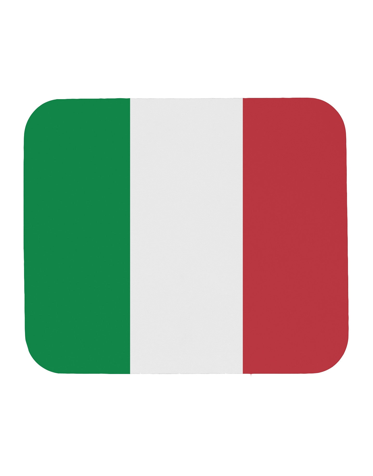 Italian Flag All Over Mousepad All Over Print-TooLoud-White-Davson Sales