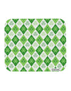 St Patrick's Day Green Shamrock Argyle Mousepad All Over Print-TooLoud-White-Davson Sales