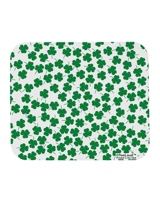 Find the 4 Leaf Clover Shamrocks Mousepad All Over Print-TooLoud-White-Davson Sales