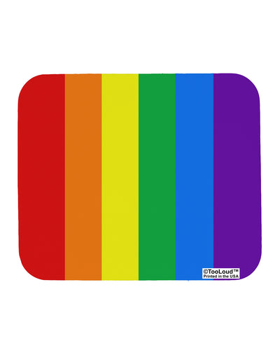 Rainbow Vertical Gay Pride Flag Mousepad All Over Print by TooLoud-TooLoud-White-Davson Sales