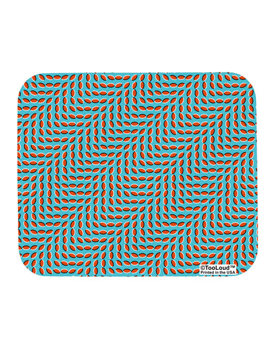 Swimming Fish Optical Illusion Mousepad All Over Print-TooLoud-White-Davson Sales