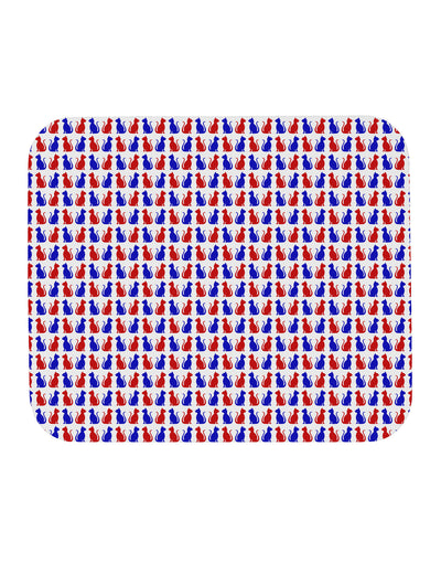 Patriotic Cat Pattern Mousepad All Over Print-TooLoud-White-Davson Sales