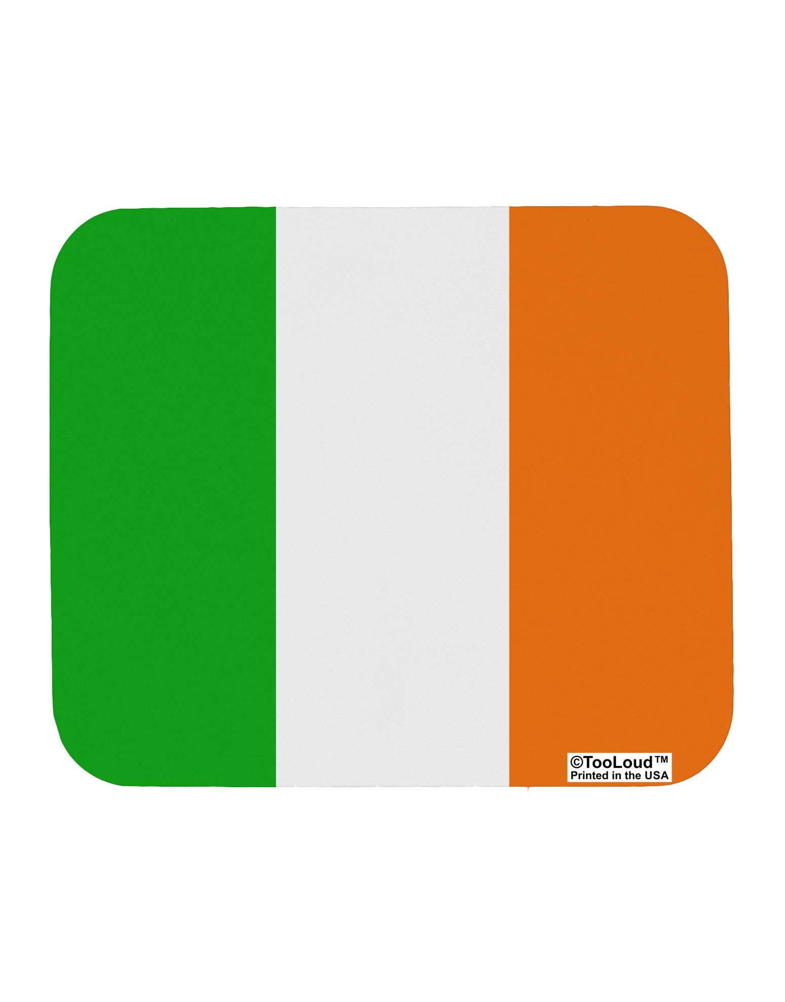 Irish Flag - Flag of Ireland Mousepad All Over Print-TooLoud-White-Davson Sales
