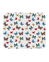 Watercolor Butterflies AOP Mousepad All Over Print-TooLoud-White-Davson Sales