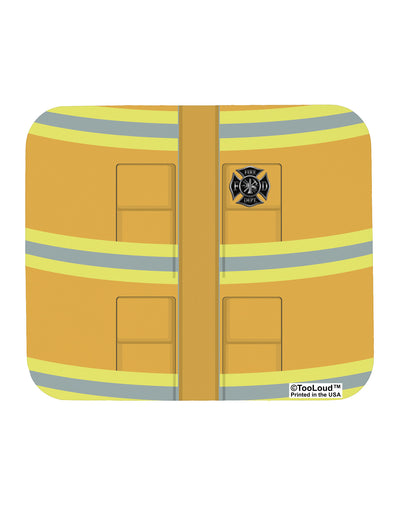 Firefighter Yellow AOP Mousepad All Over Print-TooLoud-White-Davson Sales