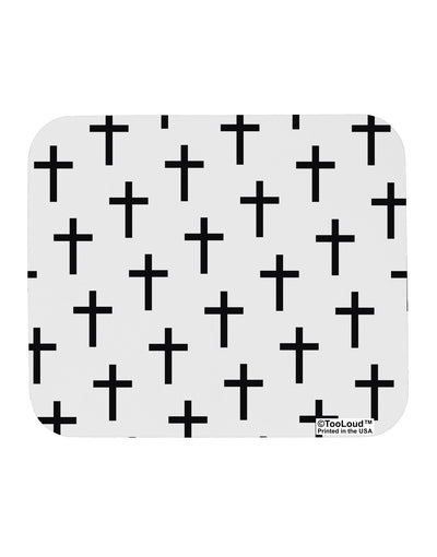 Christian Crosses Mousepad All Over Print-TooLoud-White-Davson Sales