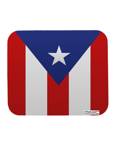 Puerto Rico Flag AOP Mousepad All Over Print-TooLoud-White-Davson Sales