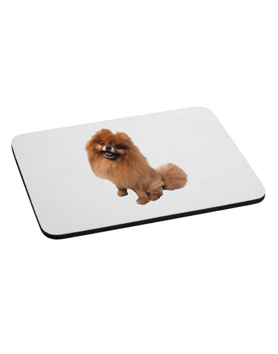 Pomeranian Sitting All Cute-Like Mousepad-TooLoud-White-Davson Sales