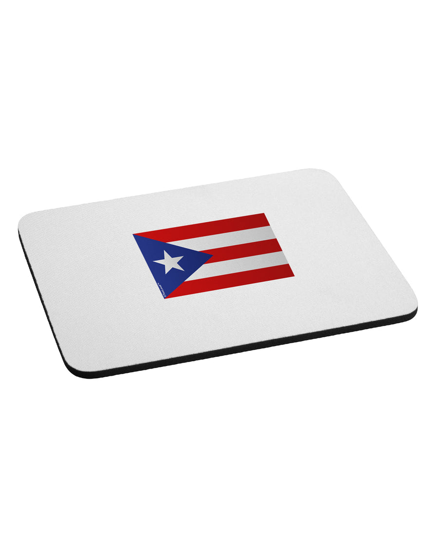 Puerto Rico Flag Mousepad-TooLoud-White-Davson Sales