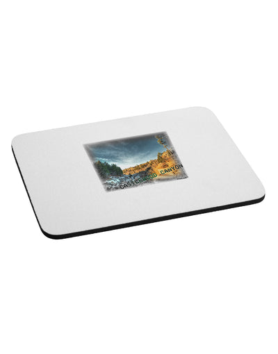 Castlewood Canyon Old Photo Mousepad-TooLoud-White-Davson Sales