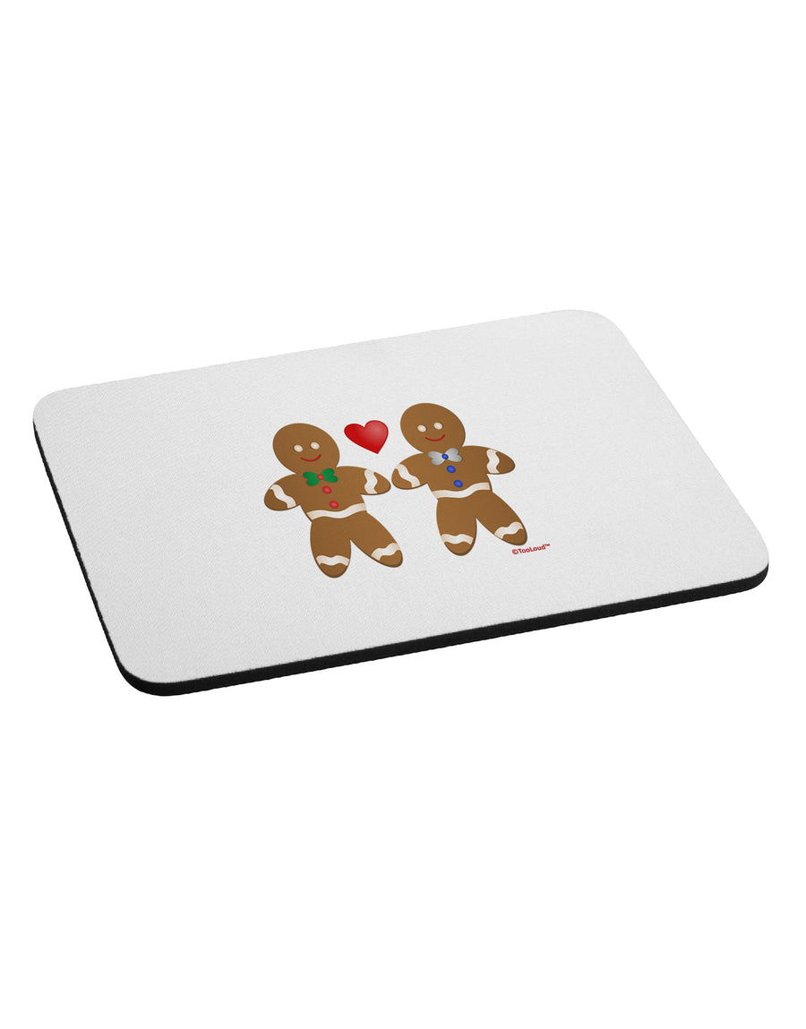 Gingerbread Man Couple Mousepad by TooLoud-TooLoud-White-Davson Sales