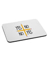 Charlie Charlie Challenge Mousepad-TooLoud-White-Davson Sales