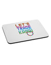 Let's Trade Kandi Mousepad-TooLoud-White-Davson Sales