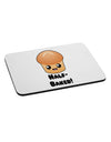 Half Baked Cute Roll Mousepad-TooLoud-White-Davson Sales