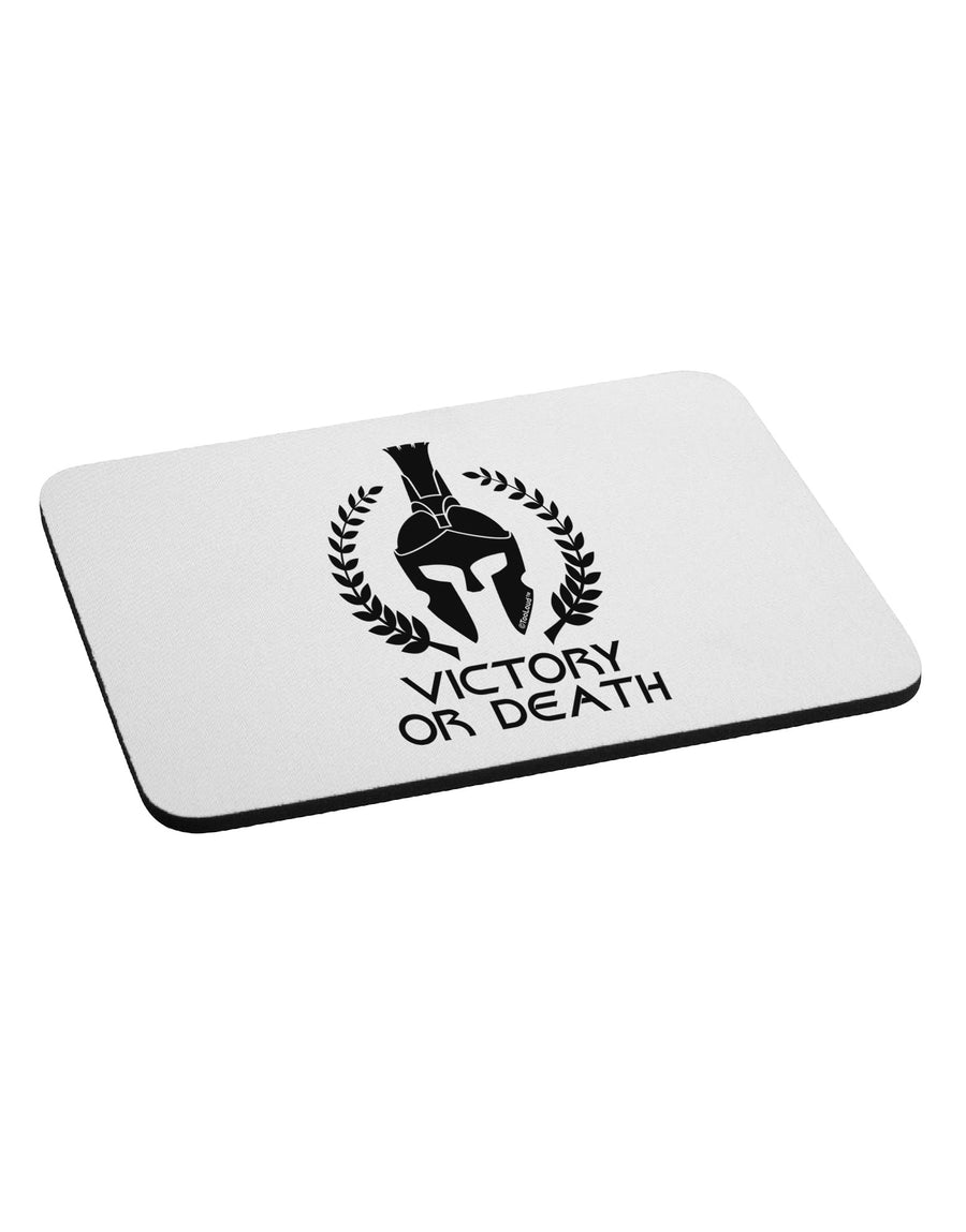 Spartan Victory Or Death Mousepad-TooLoud-White-Davson Sales