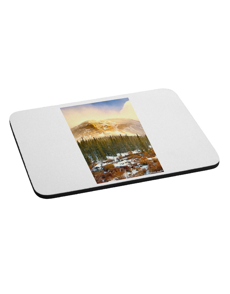 Nature Photography - Mountain Glow Mousepad by TooLoud