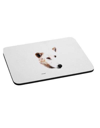 TooLoud White Wolf Head Cutout Mousepad-TooLoud-White-Davson Sales