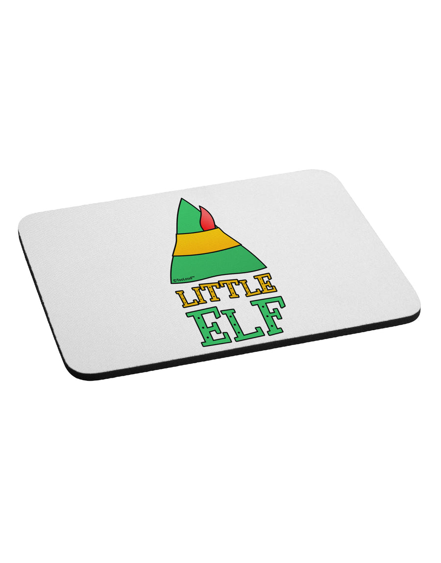 Matching Christmas Design - Elf Family - Little Elf Mousepad by TooLoud-TooLoud-White-Davson Sales