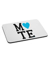 Matching Soulmate Design - Mate - Blue Mousepad by TooLoud-TooLoud-White-Davson Sales