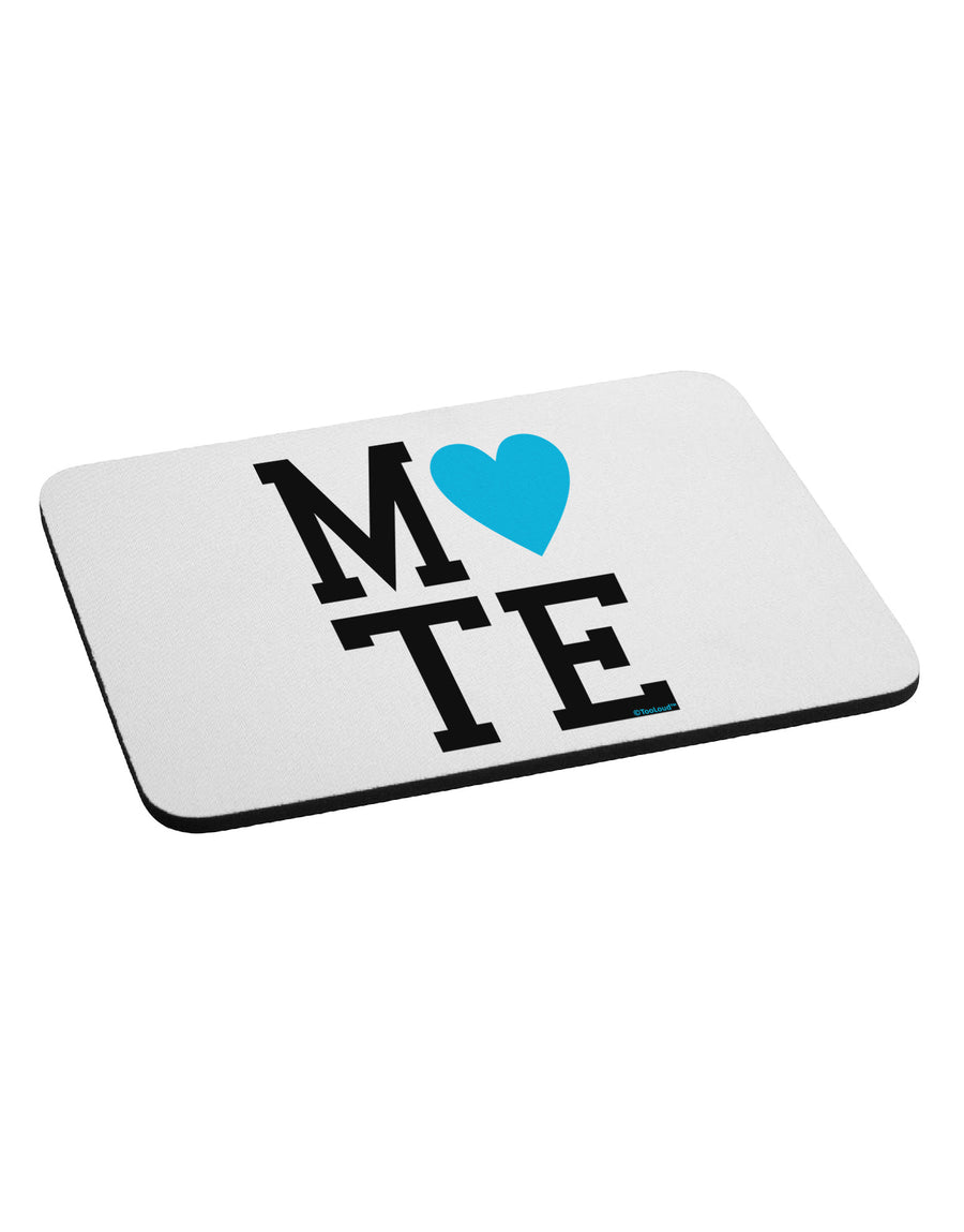 Matching Soulmate Design - Mate - Blue Mousepad by TooLoud-TooLoud-White-Davson Sales