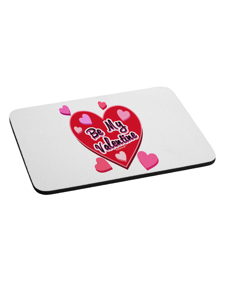 Be My Valentine Romantic Hearts Mousepad-TooLoud-White-Davson Sales