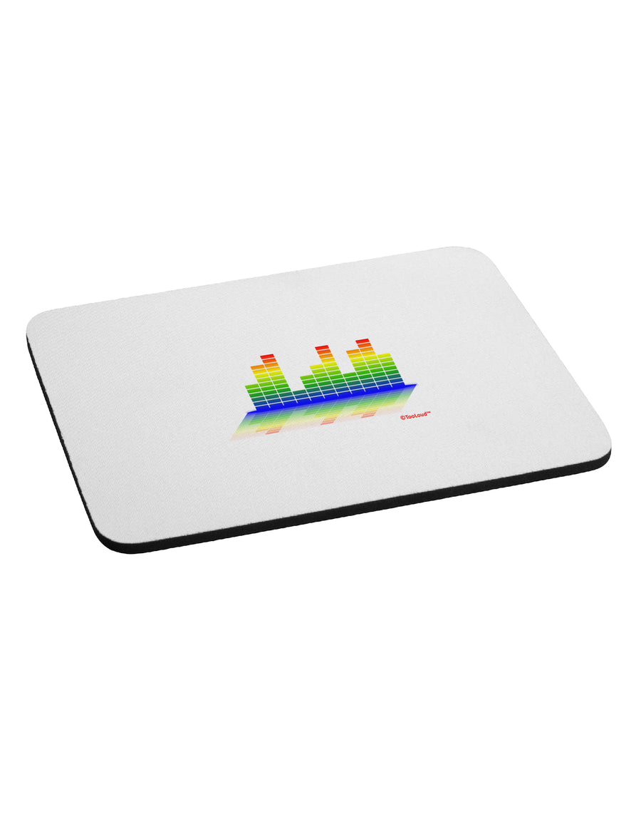 Equalizer Bars Design Mousepad by TooLoud-TooLoud-White-Davson Sales