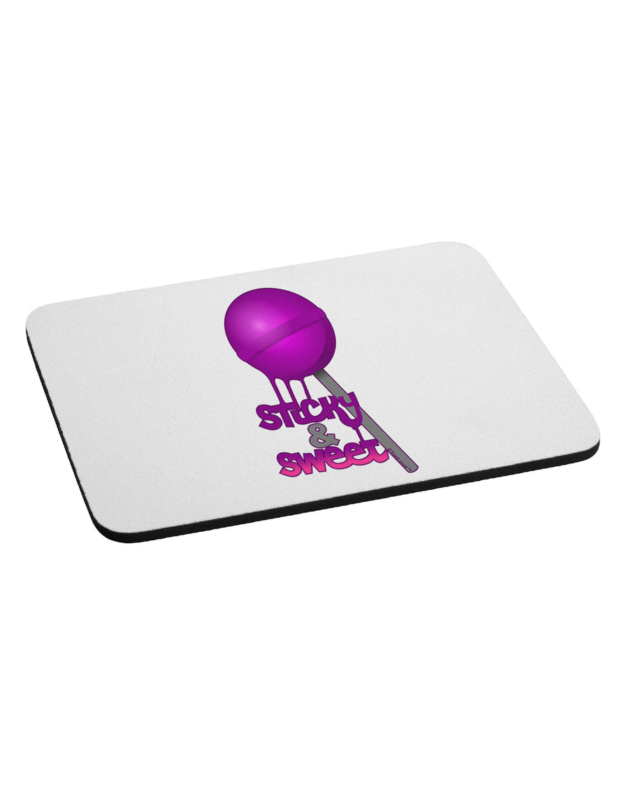 Sticky & Sweet Lollipop Mousepad-TooLoud-White-Davson Sales