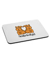 Cute Squirrels - I'm Nuts About You Mousepad by TooLoud-TooLoud-White-Davson Sales