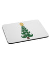 Mustache Christmas Tree Mousepad-TooLoud-White-Davson Sales