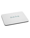 Binary Data Blue Mousepad-TooLoud-White-Davson Sales