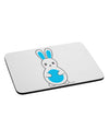 Cute Easter Bunny - Blue Mousepad by TooLoud-TooLoud-White-Davson Sales