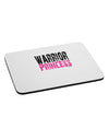 Warrior Princess Pink Mousepad-TooLoud-White-Davson Sales