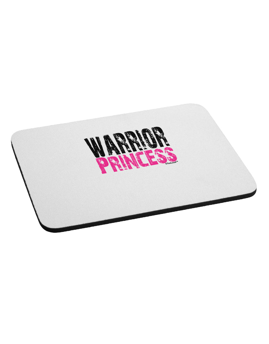 Warrior Princess Pink Mousepad-TooLoud-White-Davson Sales