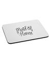 Maid of Honor - Diamond Ring Design Mousepad-TooLoud-White-Davson Sales