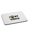 I Heart My Yorkie Mousepad by TooLoud-TooLoud-White-Davson Sales