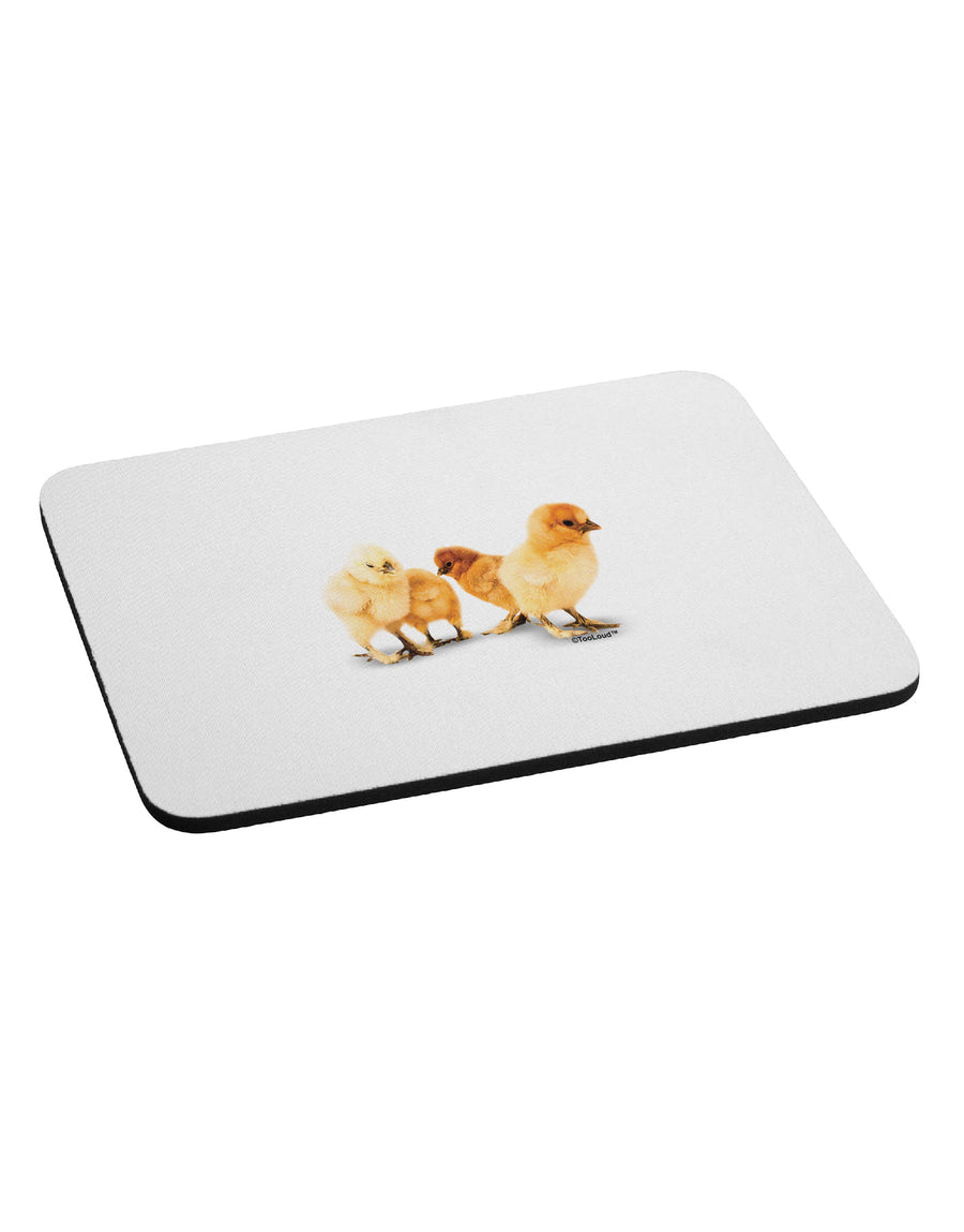 Cute Chicks Mousepad-TooLoud-White-Davson Sales