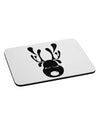 Cute Black Reindeer Face Christmas Mousepad-TooLoud-White-Davson Sales