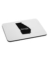 Georgia - United States Shape Mousepad-TooLoud-White-Davson Sales