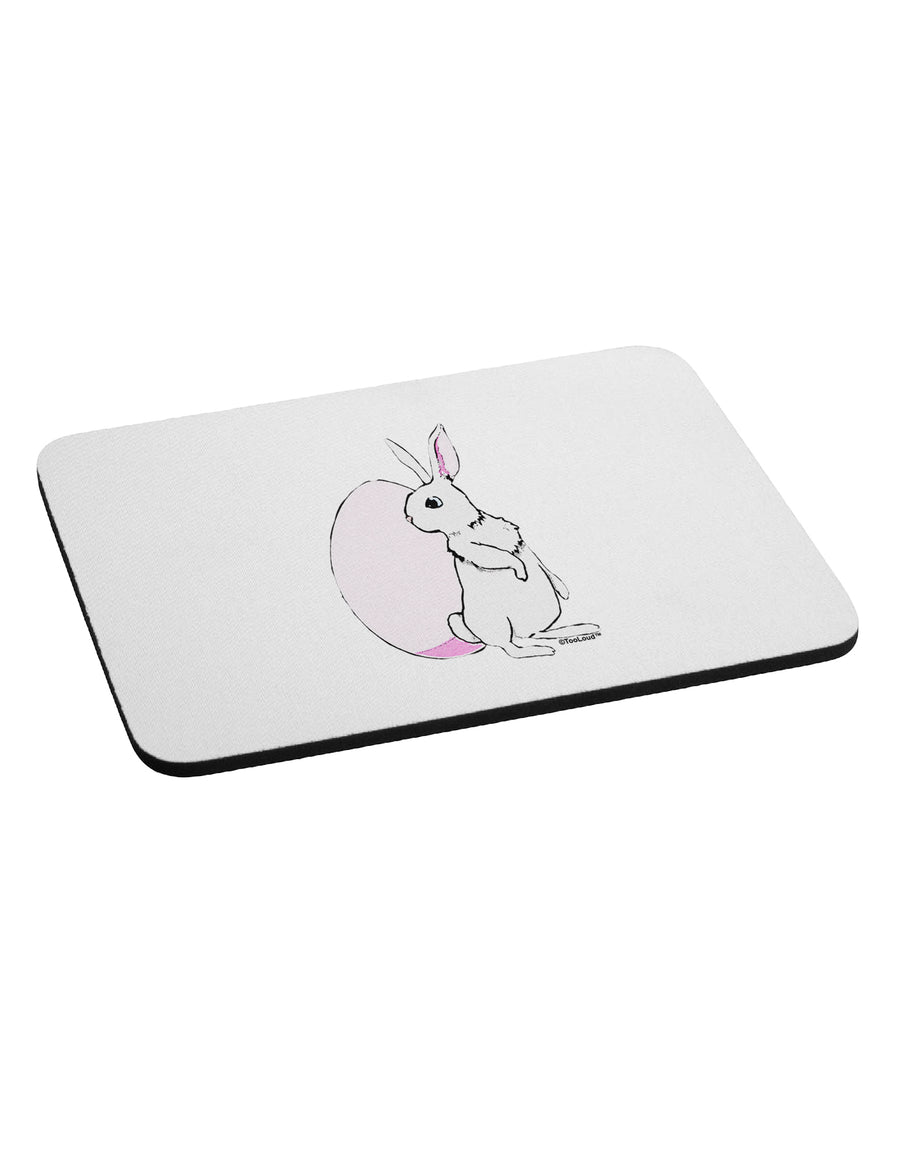 Easter Bunny and Egg Design Mousepad by TooLoud-TooLoud-White-Davson Sales