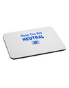 Keep the Net Neutral Mousepad-TooLoud-White-Davson Sales