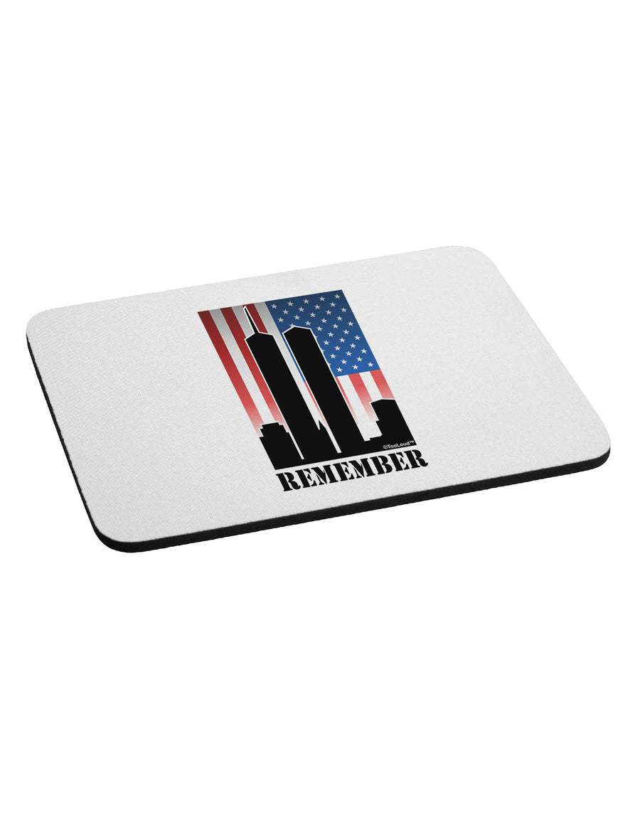 Twin Towers Remember Mousepad-TooLoud-White-Davson Sales